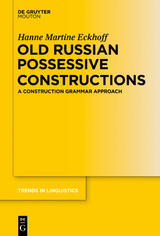 Old Russian Possessive Constructions - Hanne Martine Eckhoff