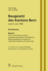 Baugesetz des Kantons Bern - Peter Ludwig, Aldo Zaugg