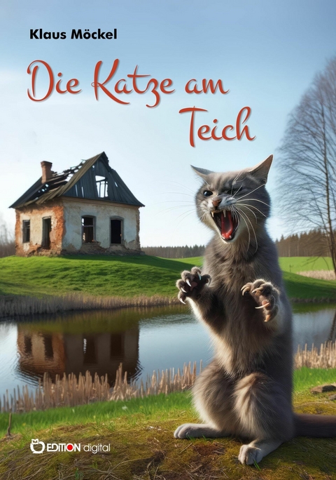 Die Katze am Teich -  Klaus Möckel