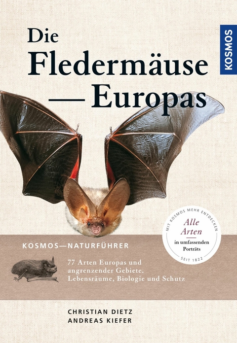 Naturführer Fledermäuse Europas -  Christian Dietz,  Andreas Kiefer