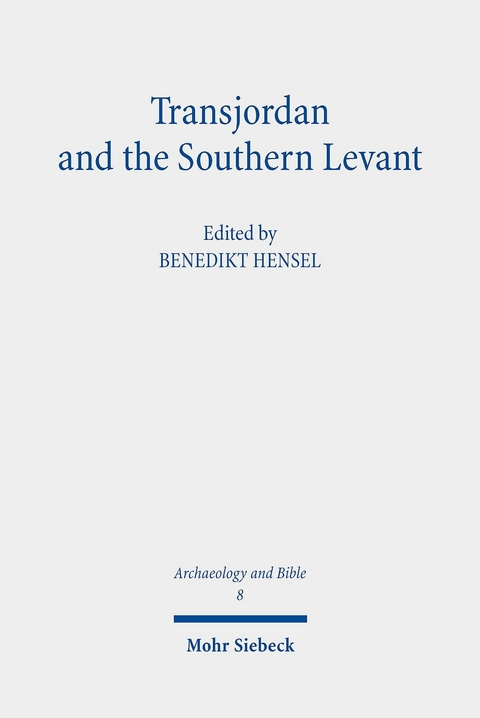 Transjordan and the Southern Levant - 