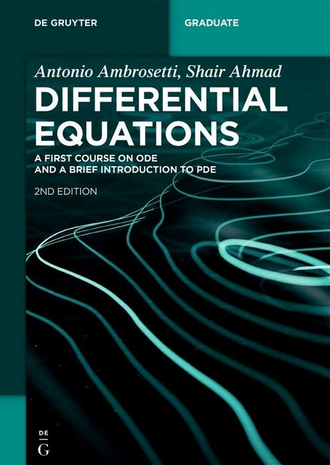 Differential Equations -  Antonio Ambrosetti,  Shair Ahmad