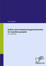 Aufbau einer Projektmanagementstruktur für Investitionsprojekte - Tim Sperber