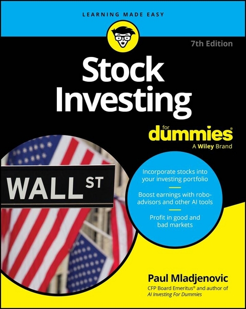 Stock Investing For Dummies - Paul Mladjenovic