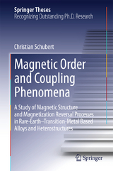 Magnetic Order and Coupling Phenomena - Christian Schubert