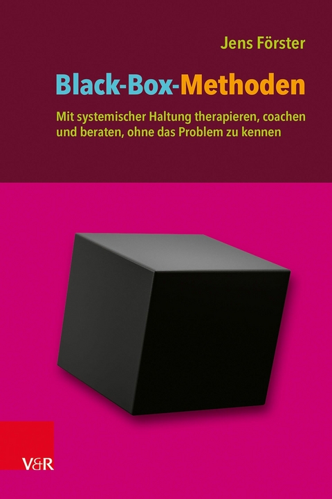 Black-Box-Methoden -  Jens Förster