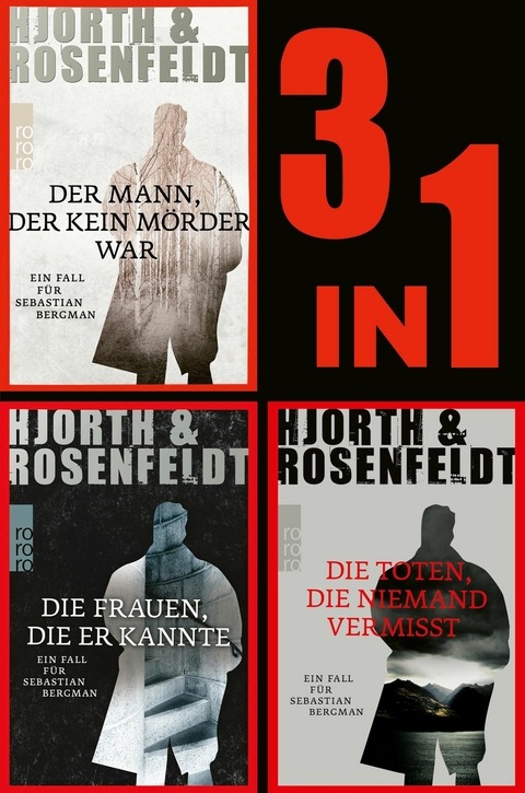 Die Sebastian Bergmann-Reihe: Die ersten drei Fälle in einem Band (3in1-Bundle) -  Michael Hjorth,  Hans Rosenfeldt