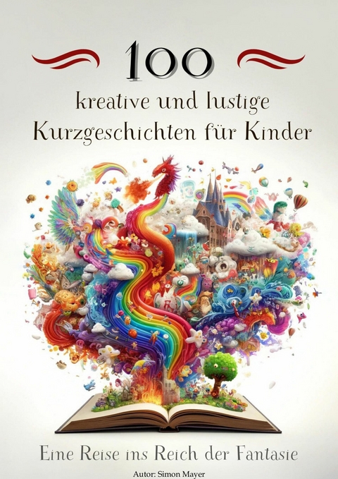 100 kreative und lustige Kurzgeschichten für Kinder - Eine Reise ins Reich der Fantasie -  Simon Mayer