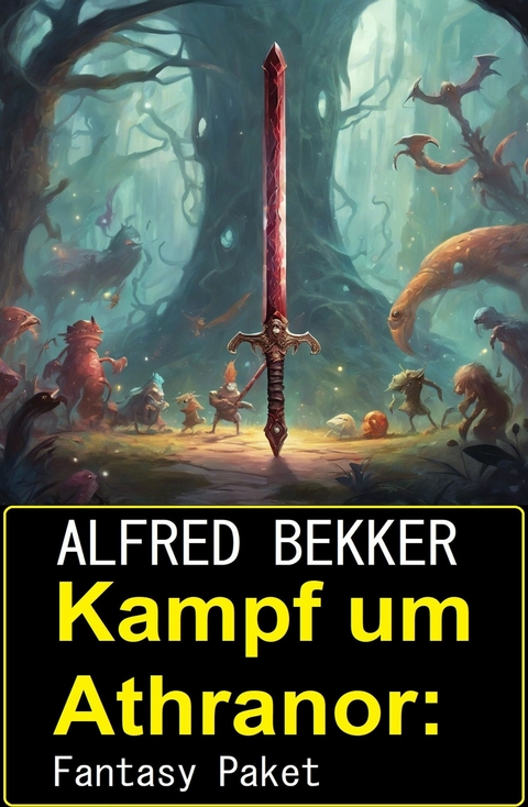 Kampf um Athranor: Fantasy Paket - Alfred Bekker