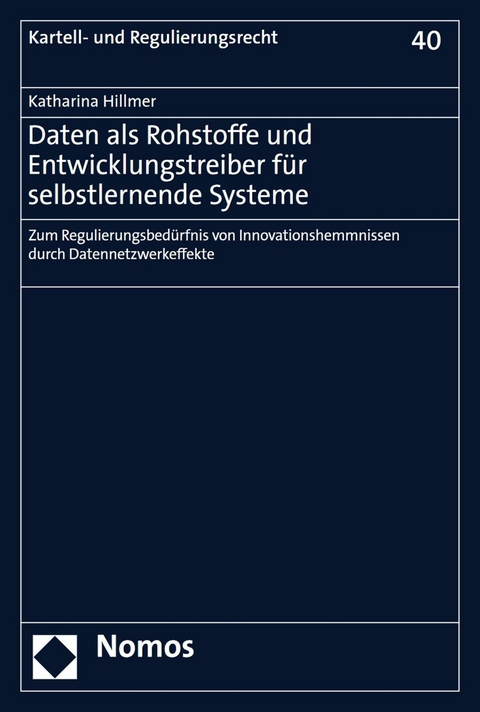 Daten als Rohstoffe und Entwicklungstreiber für selbstlernende Systeme -  Katharina Hillmer