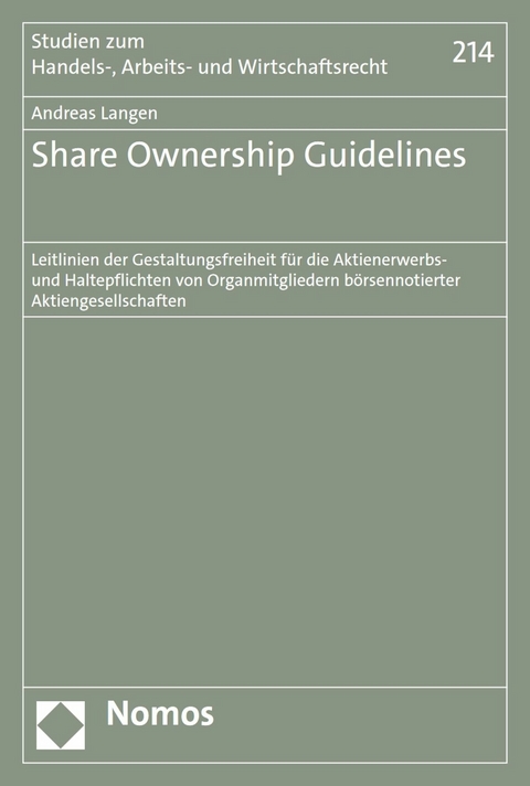 Share Ownership Guidelines -  Andreas Langen