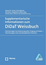 Supplementarische Informationen zum DiDaT Weißbuch - 