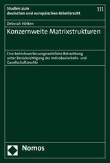 Konzernweite Matrixstrukturen - Deborah Hölken