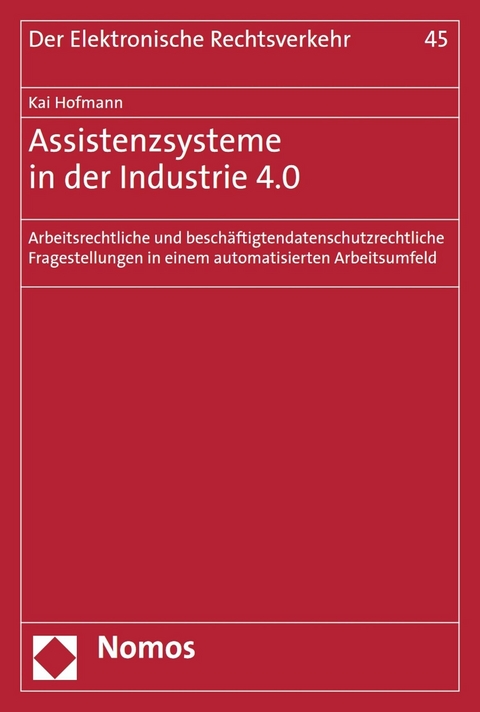 Assistenzsysteme in der Industrie 4.0 - Kai Hofmann