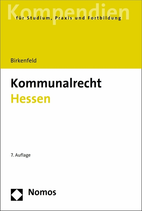 Kommunalrecht Hessen -  Daniela Birkenfeld