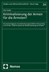 Kriminalisierung der Armen für die Ärmsten? - Nico Hanke