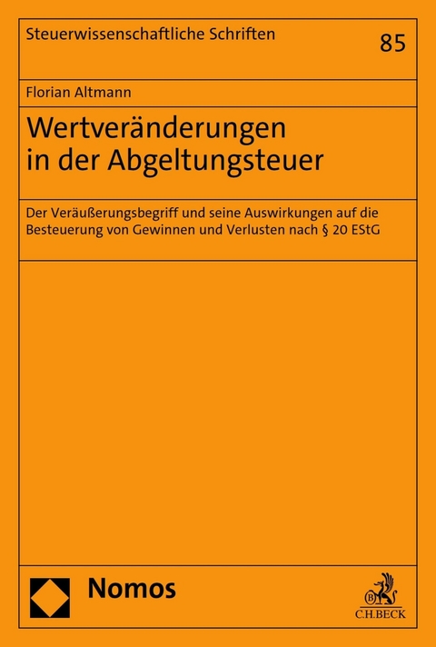 Wertveränderungen in der Abgeltungsteuer -  Florian Altmann