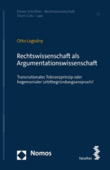 Rechtswissenschaft als Argumentationswissenschaft - Otto Lagodny