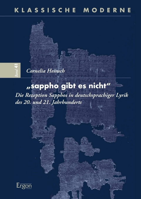 "sappho gibt es nicht" - Cornelia Heinsch