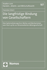 Die langfristige Bindung von Gesellschaftern - Franziska Ockert