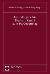 Freundesgabe für Eberhard Kempf zum 80. Geburtstag - 