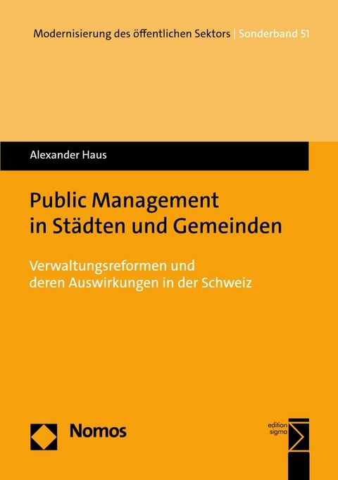 Public Management in Städten und Gemeinden - Alexander Haus