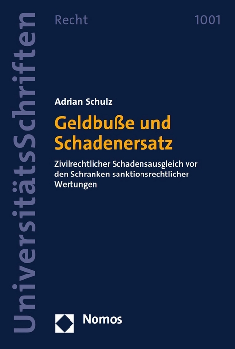 Geldbuße und Schadenersatz -  Adrian Schulz