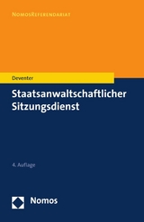 Staatsanwaltschaftlicher Sitzungsdienst - Anton Deventer