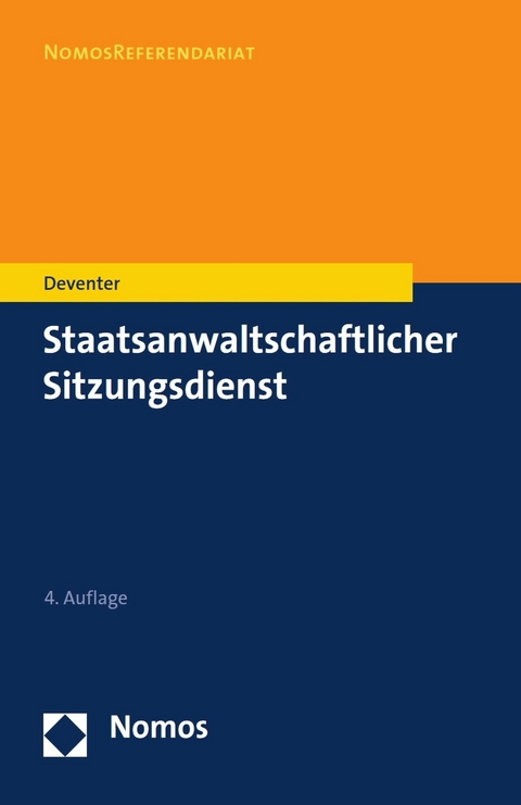 Staatsanwaltschaftlicher Sitzungsdienst - Anton Deventer