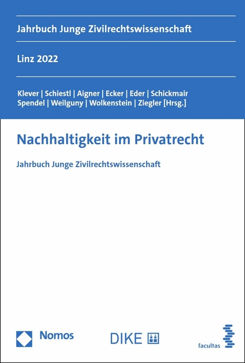 Nachhaltigkeit im Privatrecht - 