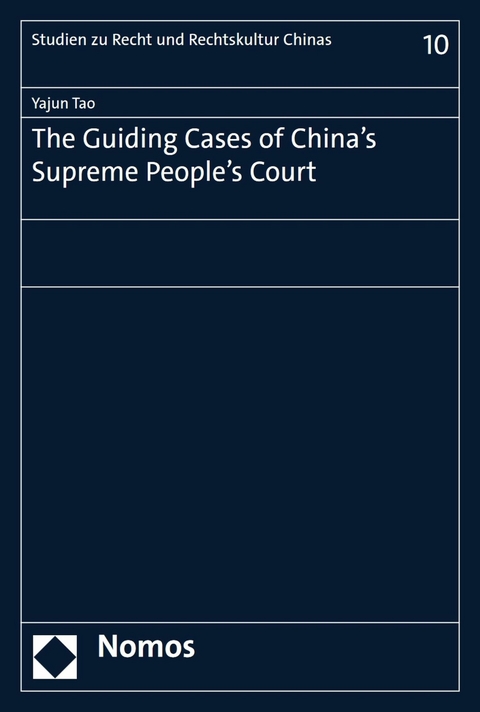 The Guiding Cases of China's Supreme People's Court -  Yajun Tao
