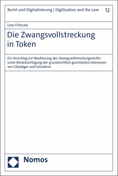 Die Zwangsvollstreckung in Token - Lion Fritsche