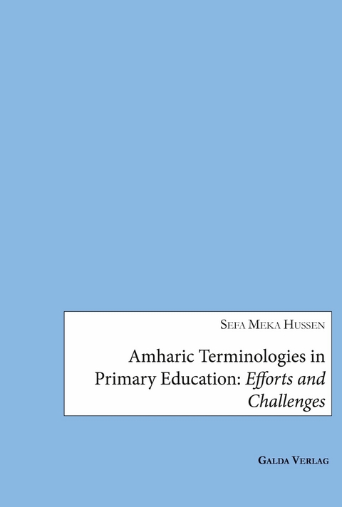 Amharic Terminologies in Primary Education -  Sefa Meka Hussen