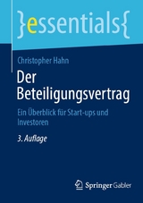 Der Beteiligungsvertrag - Christopher Hahn