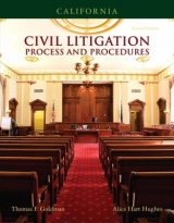 California Civil Litigation - Goldman, Thomas F.; Hughes, Alice Hart; Letterman, Bryce