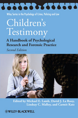 Children's Testimony - Lamb, Michael E.; La Rooy, David J.; Malloy, Lindsay C.; Katz, Carmit