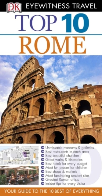 DK Eyewitness Top 10 Travel Guide: Rome -  Reid Bramblett,  Jeffrey Kennedy