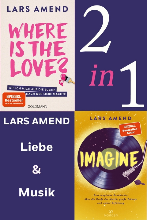 Love Music: Where is the Love? / Imagine (2in1-Bundle) -  Lars Amend