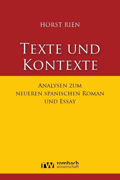 Texte und Kontexte -  Horst Rien