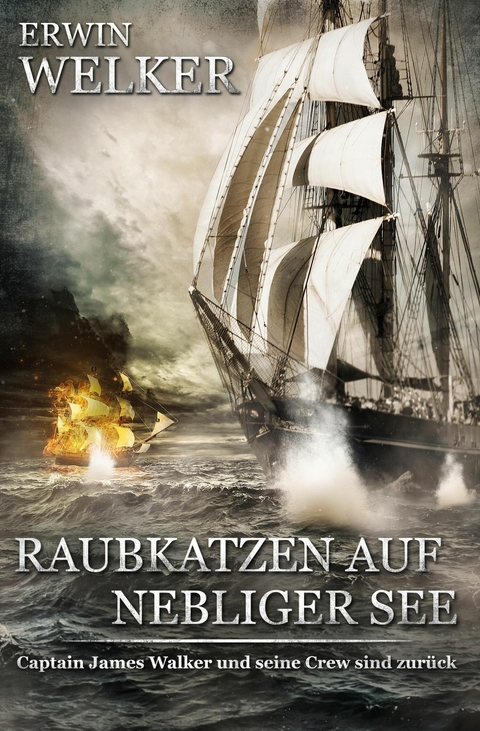 Raubkatzen auf nebliger See -  Erwin Welker