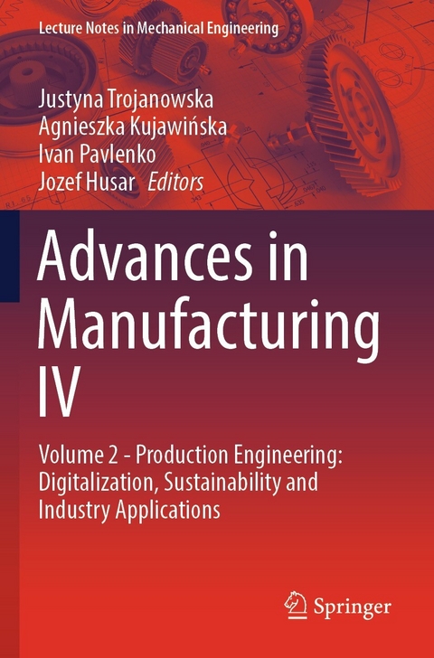 Advances in Manufacturing IV - 