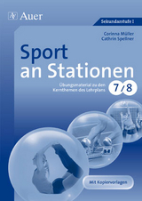 Sport an Stationen 7-8 -  Müller,  Corinna,  Spellner,  Cathrin