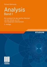 Analysis Band 1 - Behrends, Ehrhard