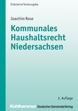 Kommunales Haushaltsrecht Niedersachsen - Joachim Rose