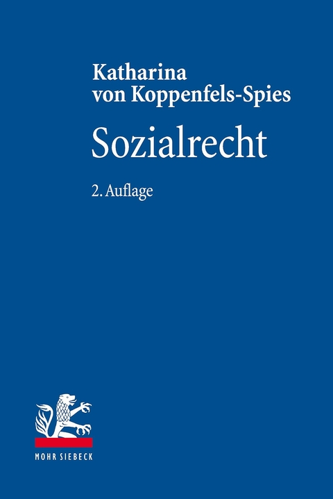 Sozialrecht -  Katharina von Koppenfels-Spies