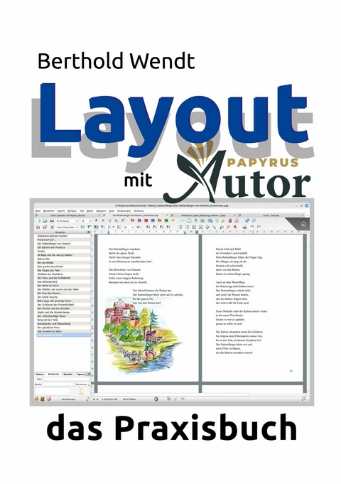 Layout mit Papyrus Autor - Berthold Wendt