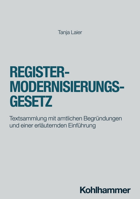 Registermodernisierungsgesetz -  Tanja Laier