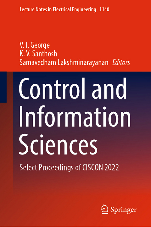 Control and Information Sciences - 