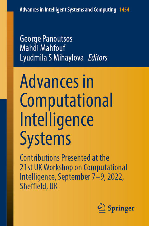 Advances in Computational Intelligence Systems - 
