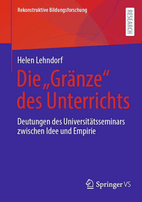 Die 'GrÃ¤nze' des Unterrichts -  Helen Lehndorf